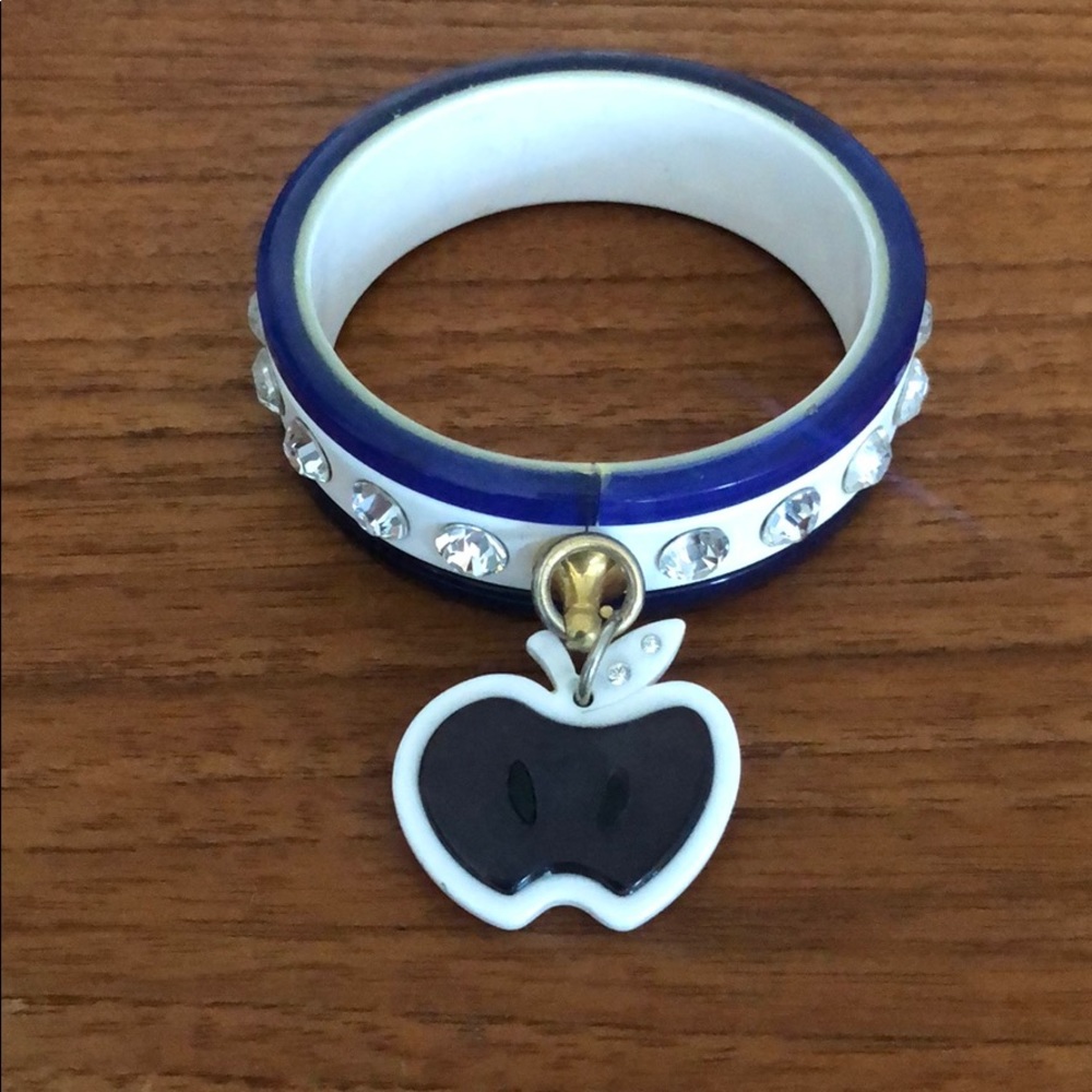 MIU MIU Blue Apple Plexi Crystal Bangle